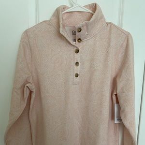 NWT Croft and Barrow Fleece top